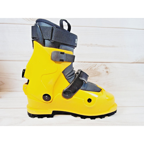 SCARPA SKI Boots Yellow Men's 6/7 SX Alpine Telemark - Picture 12 of 16